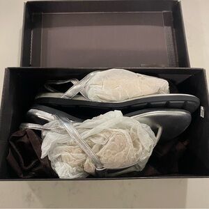 NWT Cole Haan Metalic Strappy Sandals, 7.5